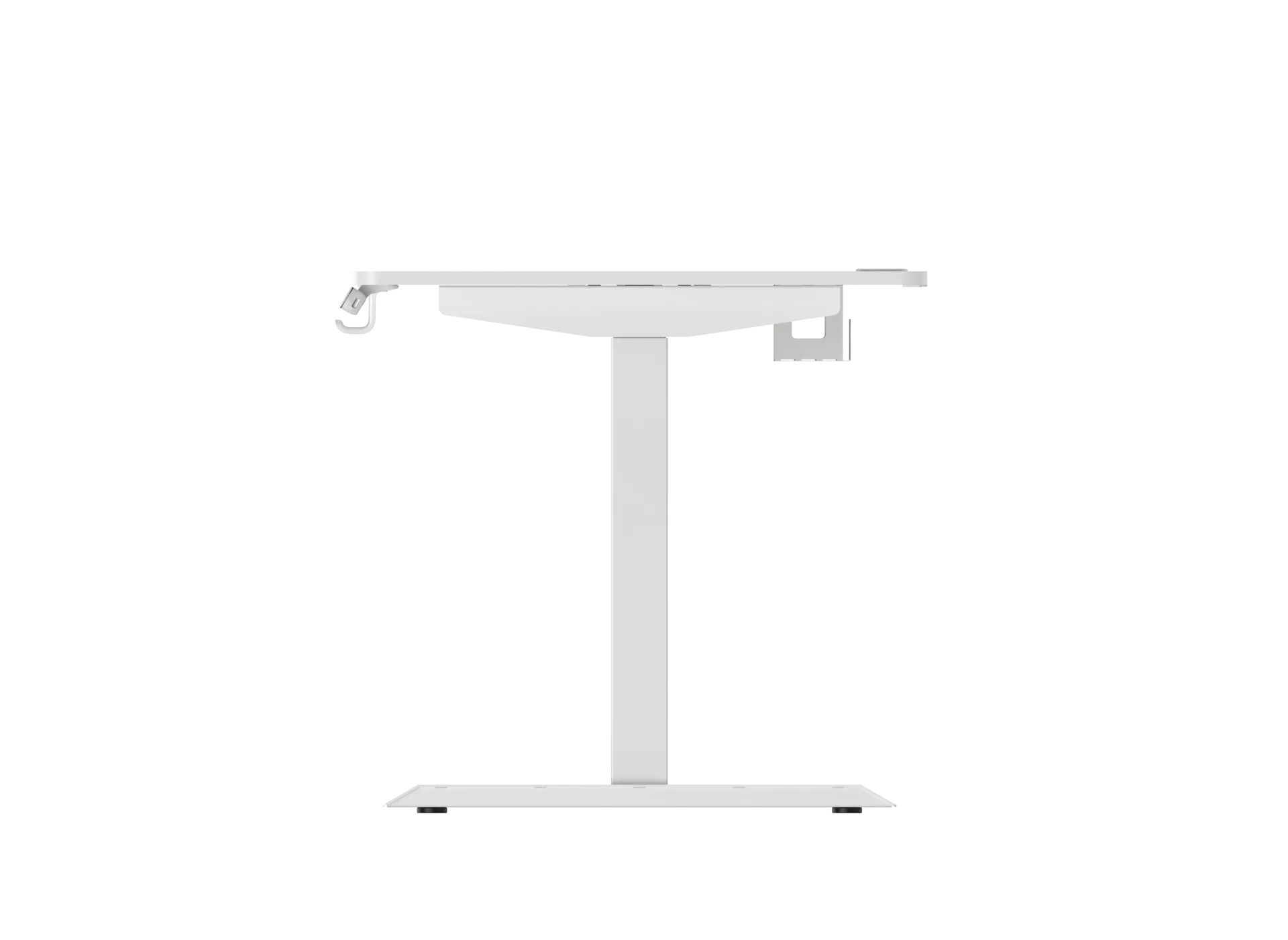 Стол компьютерный с подъемным механизмом GEEKRIG G140D-05OAK-WH