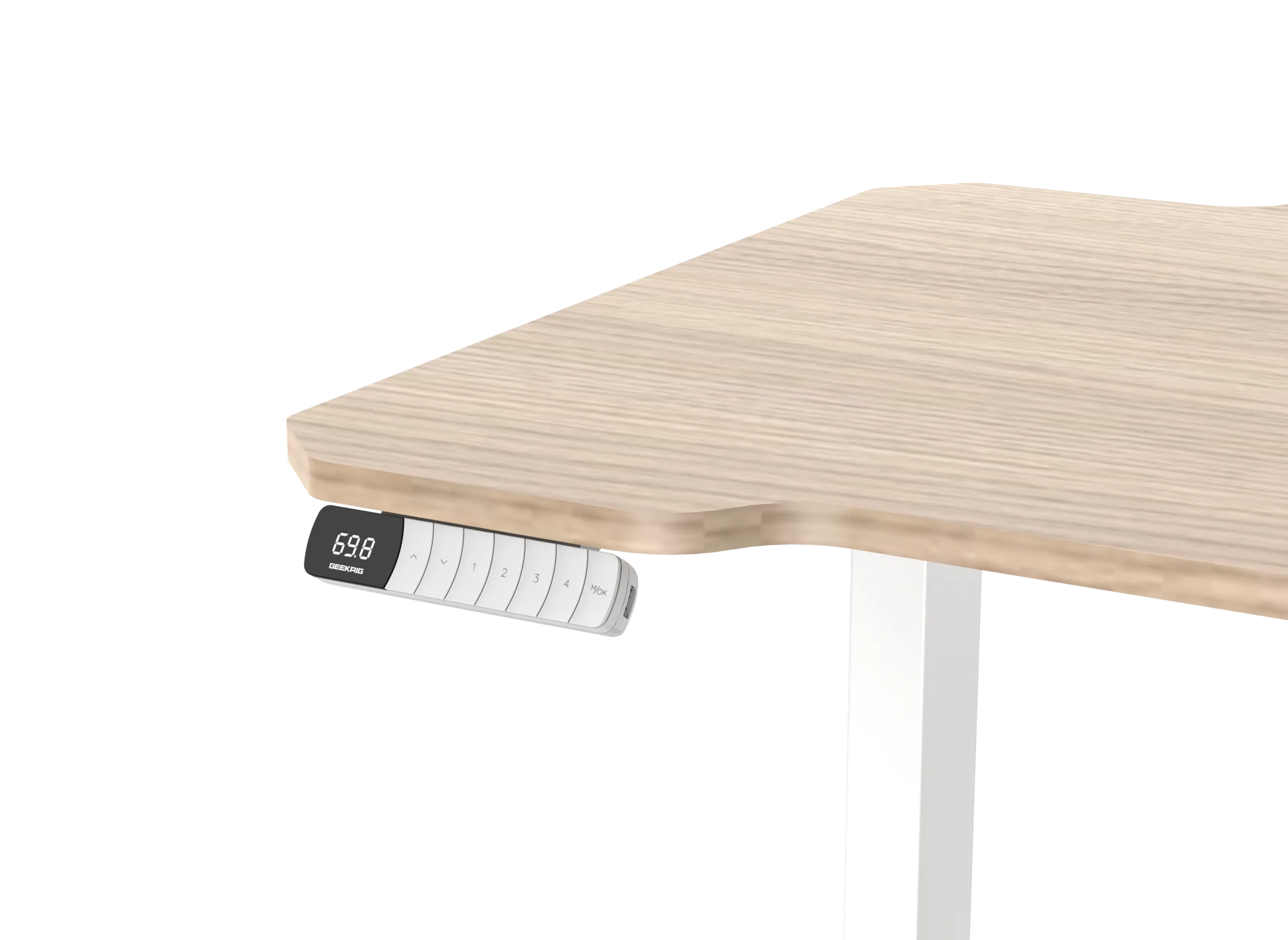Стол компьютерный с подъемным механизмом GEEKRIG G150DR-04OAK